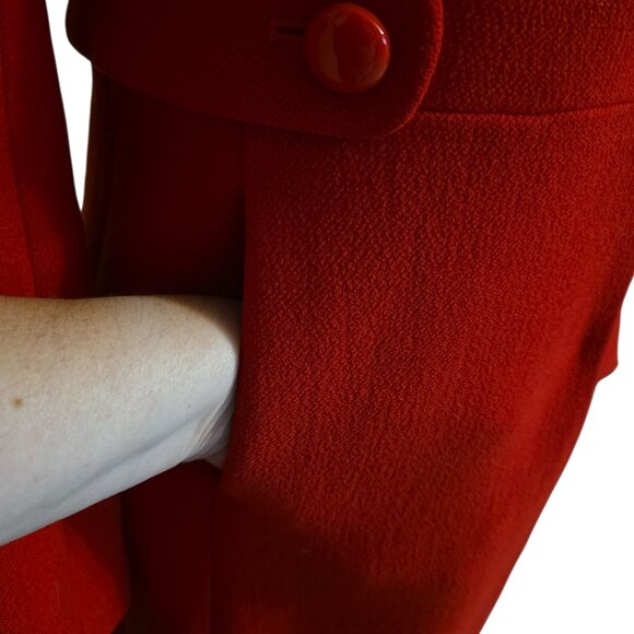 Size 4 J. Crew Wool Blend Peacoat - Picture 7 of 14